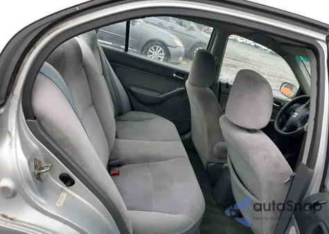 2002 Honda Civic Lx из США, поврежденный, VIN 2HGES16572H542723